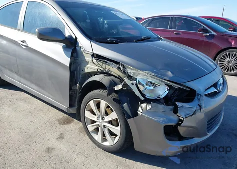 2013 Hyundai Accent Gls из США, поврежденный, VIN KMHCU4AE2DU480751